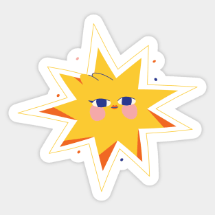 Morning sunshine Sticker